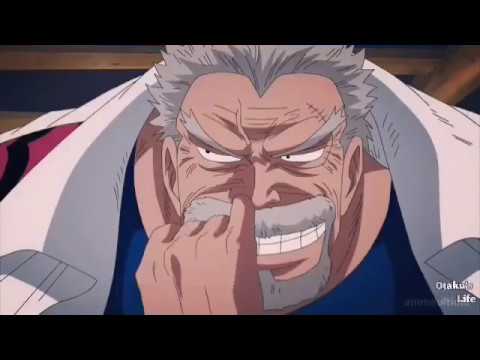 Garp tells luffy about his Monkey D. Dragon
