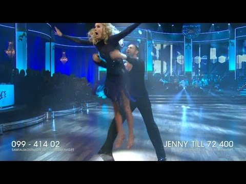 Jenny Strömstedt och Stefano Oradei - Jive - Let’s Dance (TV4)