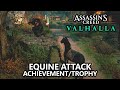 Assassin's Creed Valhalla - Assassinate an Enemy from your Horse - Equine Attack Achievement/Trophy