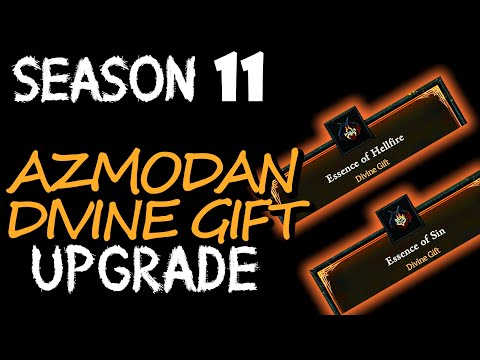 How to Level Up Azmodan Divine Gifts & Essence of Sin FAST - Season 11 - DIablo 4