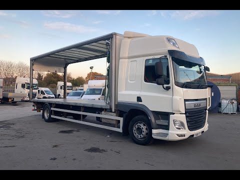 DAF CF 250 DVS 18T CURTAIN SIDE TAILLIFT - FH66FYT