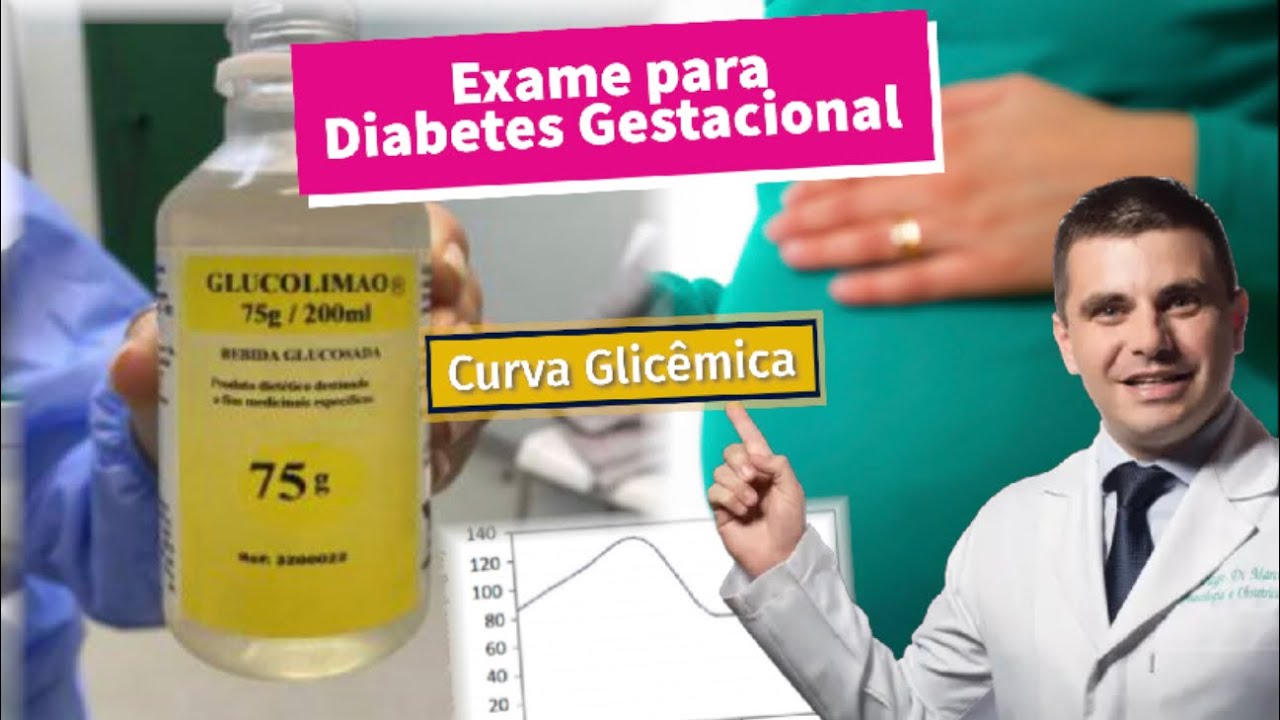 Como Saber se Tenho Diabetes Gestacional? - Curva Glicêmica / TOTG