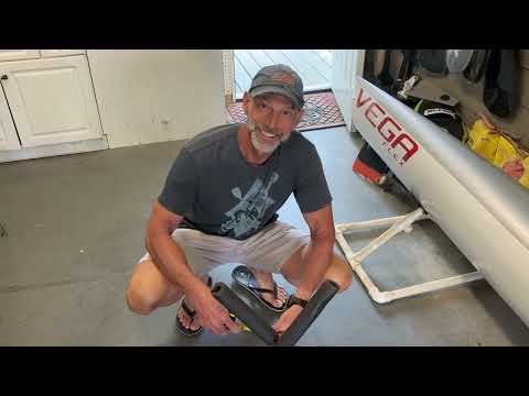 DIY Boat Stands for Surfski & OC1 - Lightweight, compact, and cheap!