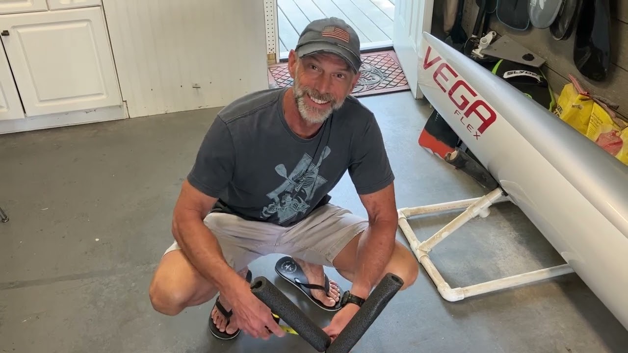 DIY Boat Stands for Surfski & OC1 - Lightweight, compact, and cheap!