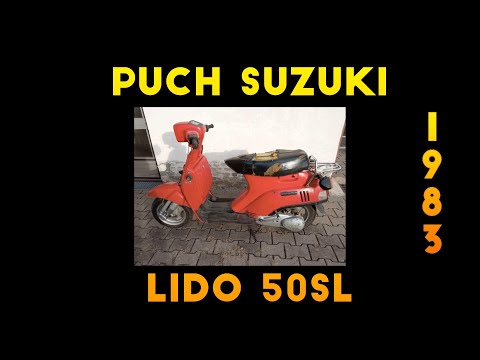 PUCH SUZUKI LIDO 50 SL 1983 Renovace/Restoration