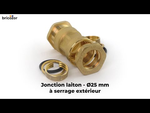 Jonction laiton à serrage extérieur SFERACO