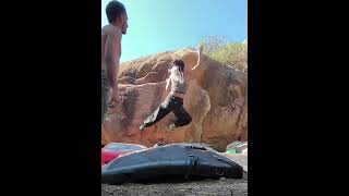 Video thumbnail of Ligamento cruzado, 6a. Sintra