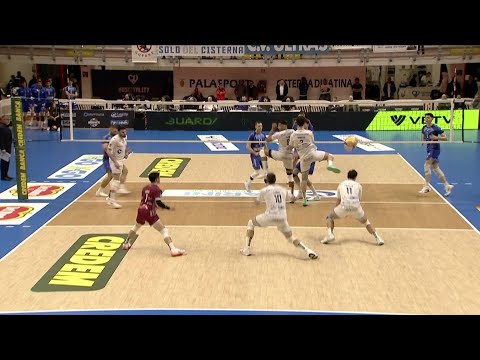 Cisterna Volley vs. Vero Volley Monza - Superlega Credem Banca VBTV Match Highlights