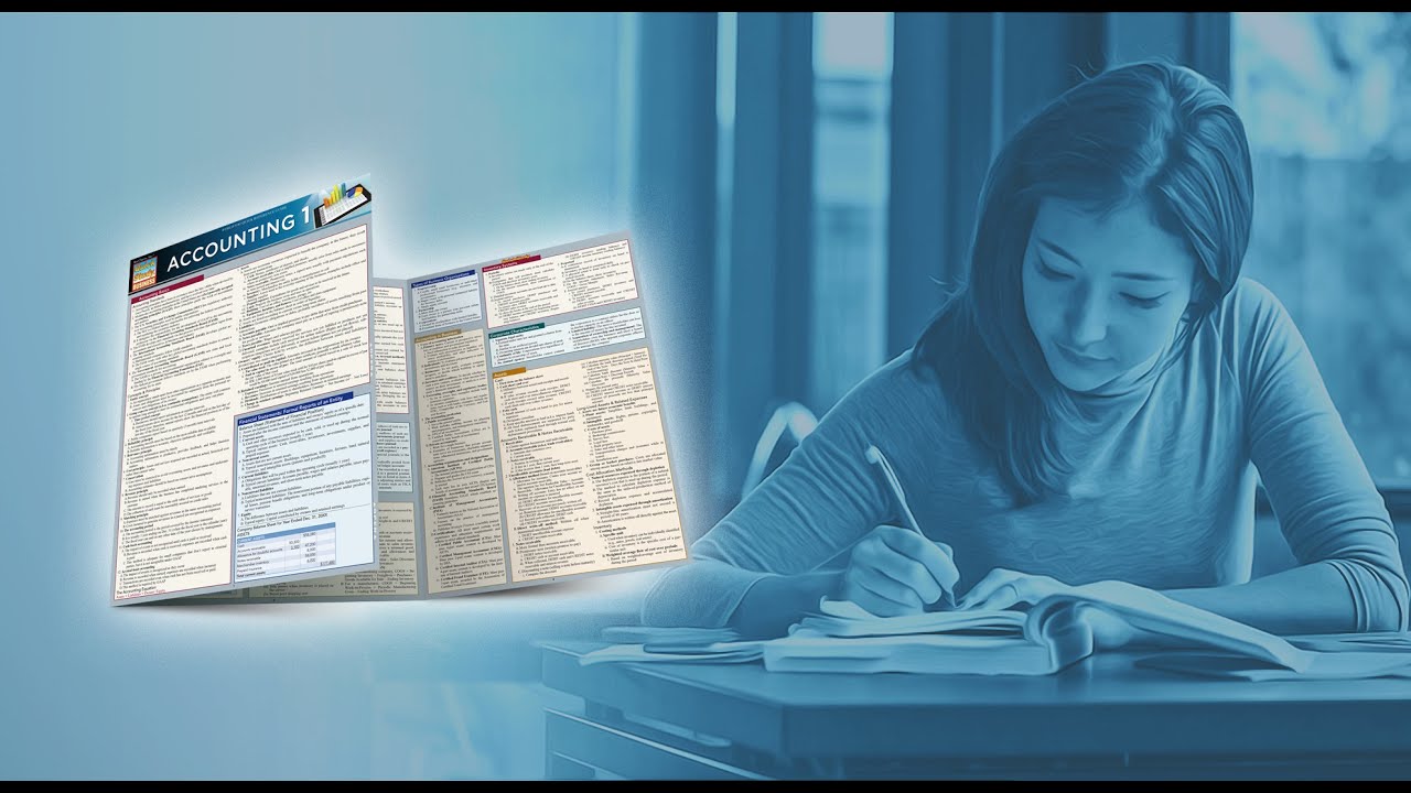 QuickStudy® Accounting 1 Laminated Study Guide