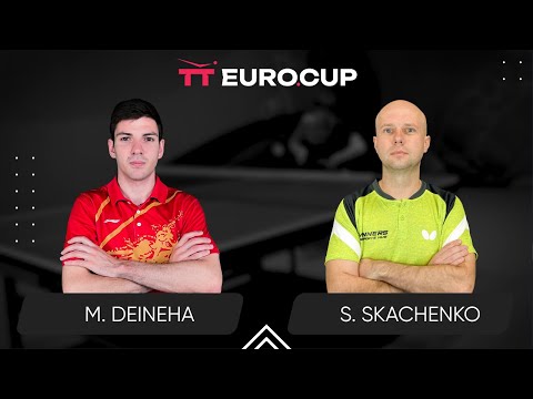 10:00 Maksym Deineha - Serhii Skachenko 12.04.2025 TT Euro.Cup Ukraine Master. TABLE 3