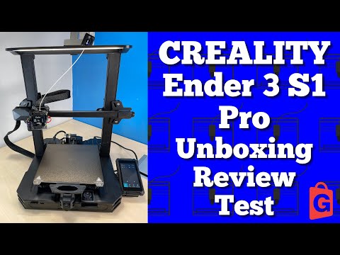 Creality Ender 3 S1 Pro - Das Flaggschiff der Ender 3 Reihe [Deutsch] Hervorragender 3D Drucker