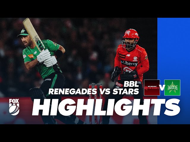 Melbourne Renegades vs. Melbourne Stars | Full Match Highlights | Fox Cricket Melbourne Renegades vs. Melbourne Stars | Full Match Highlights | Fox Cricket