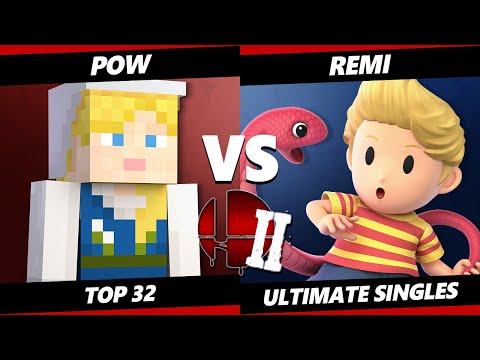 Back in Blood 2 Top 32 - Remi (Lucas) Vs. Pow (Steve) SSBU Ultimate Tournament