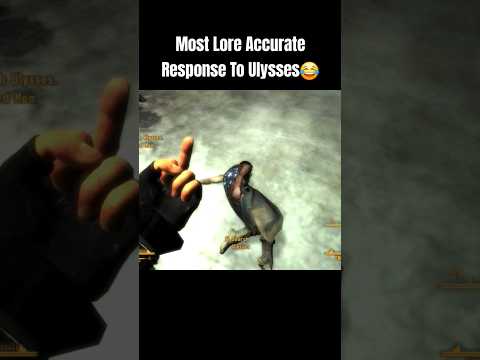 Most Lore Accurate Response to Ulysses😂#fallout