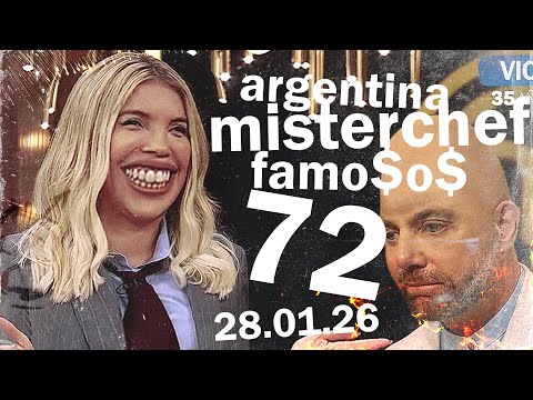 programa completo 72 | mi$terchef famo$o$ | 28/01/2026