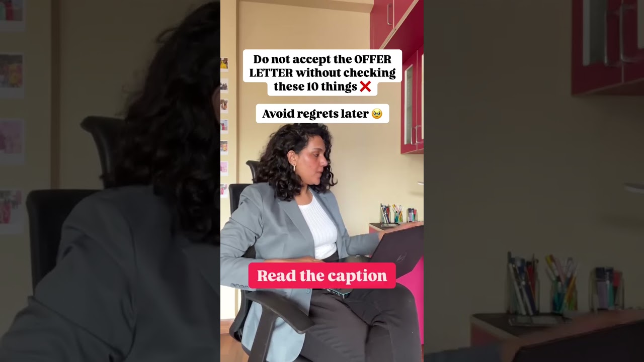 What to Check Before Signing an Offer Letter (Avoid These Mistakes)