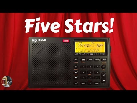 DIGITECH AR-1780 AM FM SW SSB LW AIR Portable Radio Review