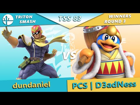 TSS 83 - dundaniel (Captain Falcon) vs PCS | D3adness (King Dedede) - WR3 - SSBU