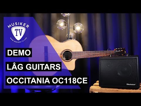 Демонстрация звучания классической гитары LAG OC118CE