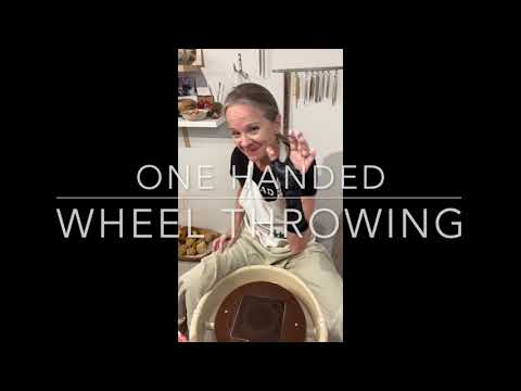 One Handed Wheel Throwing
