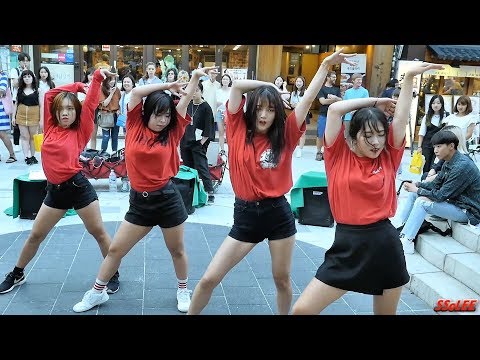 170816 댄스팀 디엠 (Diem) - BBHMM Remix @ 홍대 거리공연 직캠 By SSoLEE