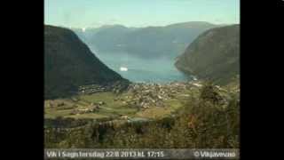 preview picture of video 'Vik i Sogn 2013 time-lapse'