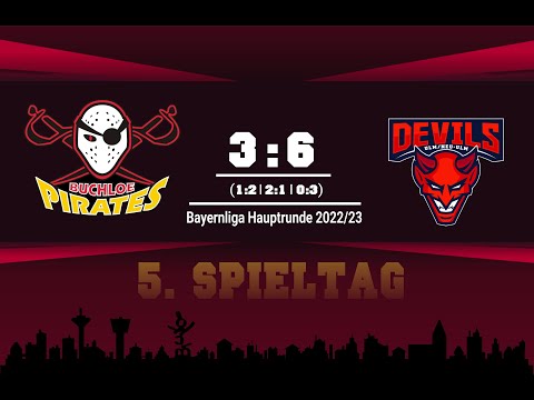 ESV Buchloe Pirates - VfE Ulm/Neu-Ulm | PK 5. Spieltag | BEV Bayernliga 2022/23