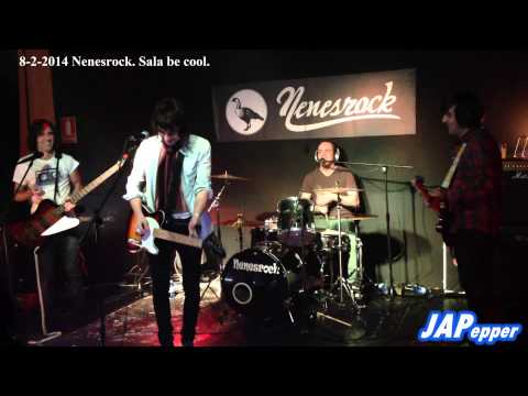 2014-02-08. 23h15m. Nenesrock concierto en la sala be cool de Navalcarnero.