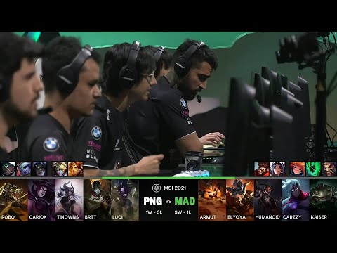 【2021季中冠軍賽】第五天 PNG vs MAD