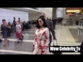 Dita Von Teese At LAX Airport