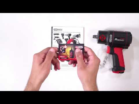 KS Tools 1/2" ROCKET II Pneumatische Slagmoersleutel 2300Nm