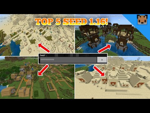 Top 5 seed minecraft pe 1.16 - mcpe 1.16 top 5 best seed secret!