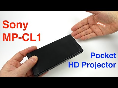Sony Pocket HD Laser Projector - REVIEW