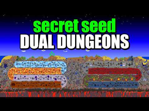 Beating Terraria's Secret Seed Where the WORLD is a Dungeon