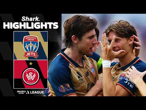 Newcastle Jets v Western Sydney Wanderers | SHARK HIGHLIGHTS | Isuzu UTE A-League 2025-26 | Round 20