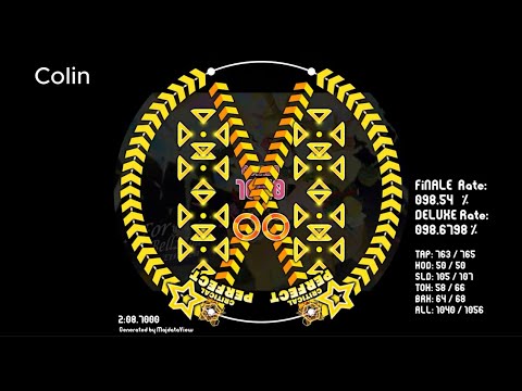 [maimai創作譜面] For You the Bellz Toll - 柳田Ethnica 　MASTER 14 （でらっくす）　Notes designer: XMAS NO.1