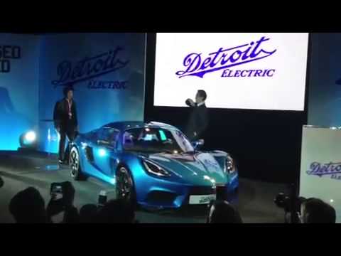 Thumbnail for Detroit Electric unveils all-electric sports car in Detroit by Detroit Electric