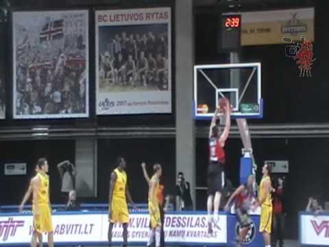 EUROBASKET.LT Rytas - Ventspils BBL regular 2010 01 16