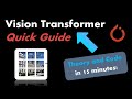 Vision Transformer Quick Guide Theory And Code In Almost 15 Min