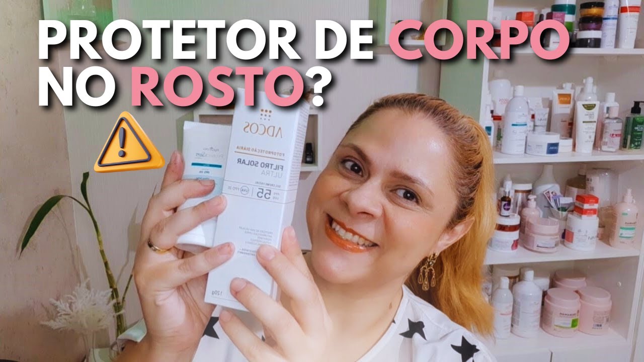 Posso Usar PROTETOR SOLAR CORPORAL no Rosto? Veja as recomendações!