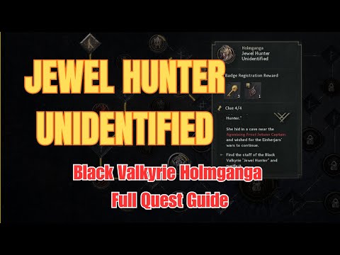 Jewel Hunter Unidentified (Holmganga Black Valkyrie) Full Quest Guide | Legend of Ymir