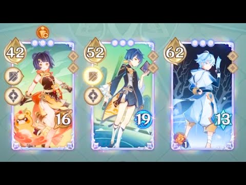 The Deadly Trio | Genshin Impact TCG