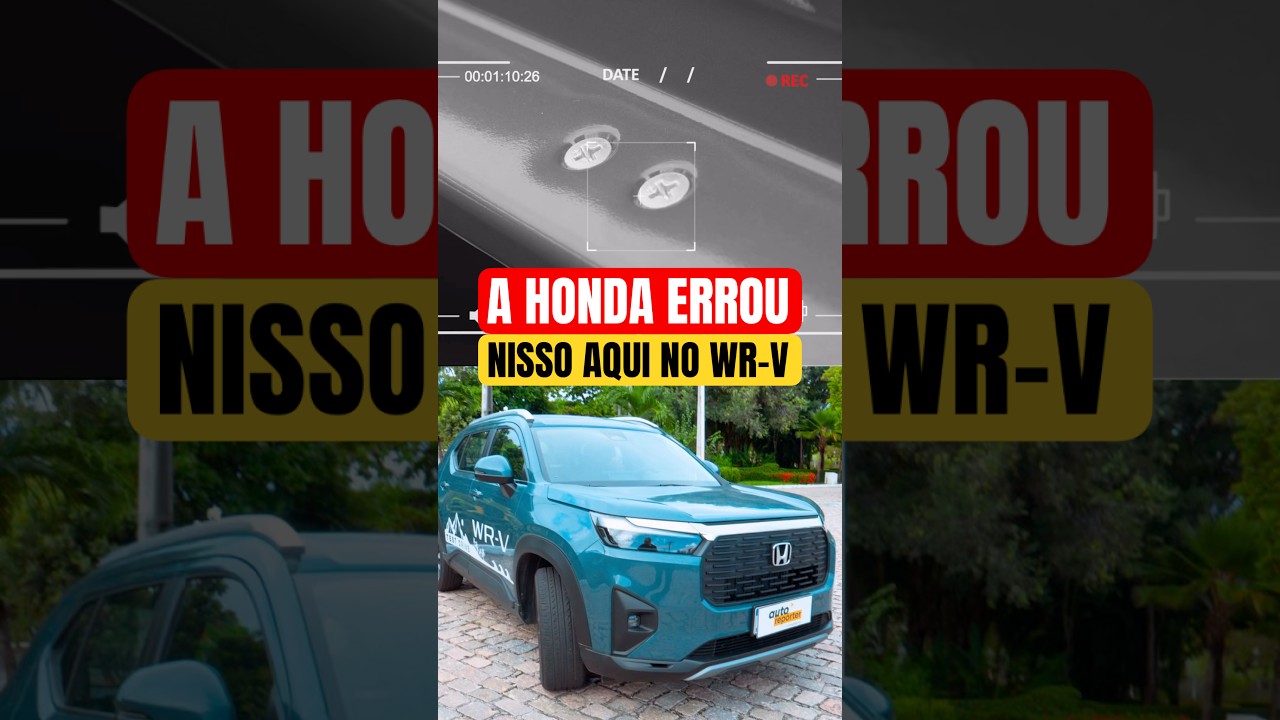 Honda WR-V: Peculiares ou Erro no SUV da Honda? Assista e Opine nos Comentários!