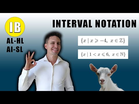 Interval Notation | IB AI HL/SL | Number One Tutor
