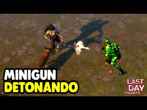 DETONATING MINIGUN - Last Day On Earth
