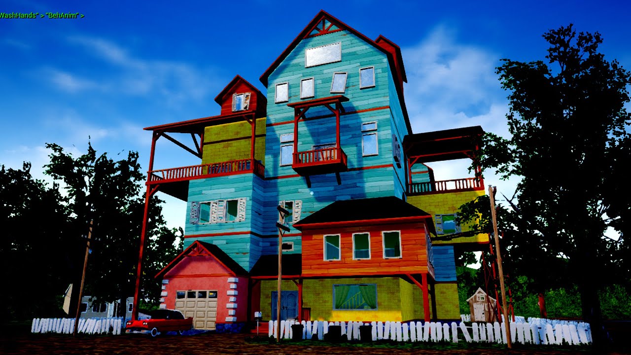 Hello Neighbor Alpha 1 Remake (FULL WALKTHROUGH)