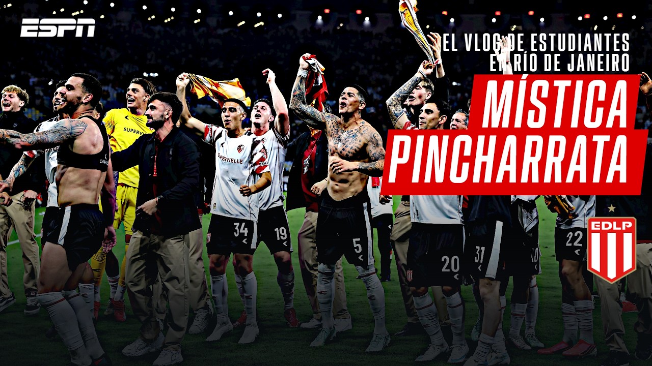 MÍSTICA PINCHARRATA: ESTUDIANTES TACHÓ A FLAMENGO EN RÍO Y JUGARÁ LA FINAL DE LA LIBERTADORES | VLOG