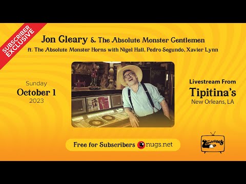 Jon Cleary 10/1/2023 New Orleans, LA
