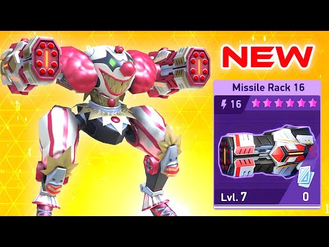 New Weapon Missile Rack 16 with Panther - Mech Arena