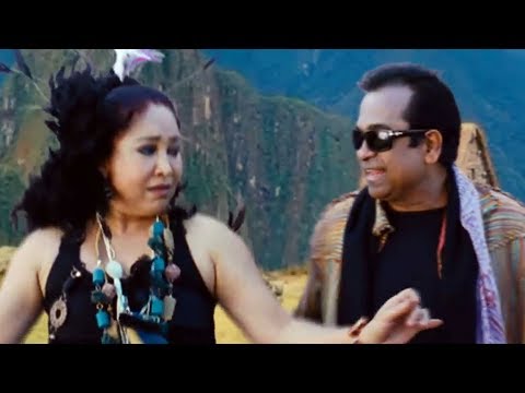 Brahmanandam Kovai Sarala Robo Songs Spoof In Nuvva Nena